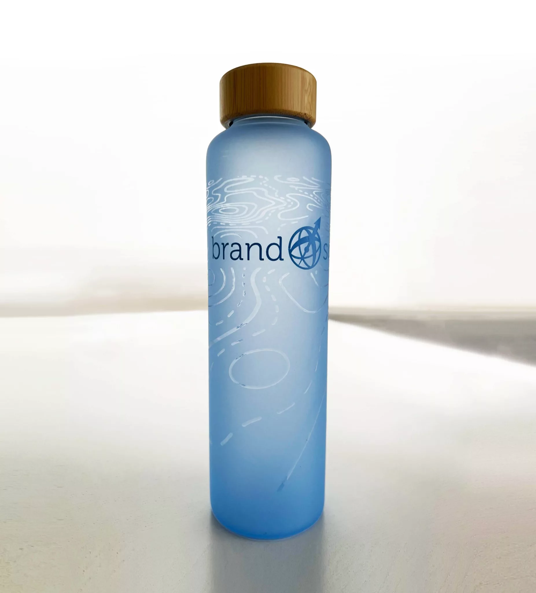 Example of merchandise bottle by Brandscape